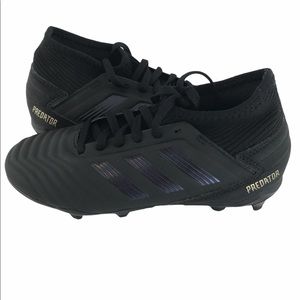 Adidas Youth Predator Soccer Cleats size 3 Black